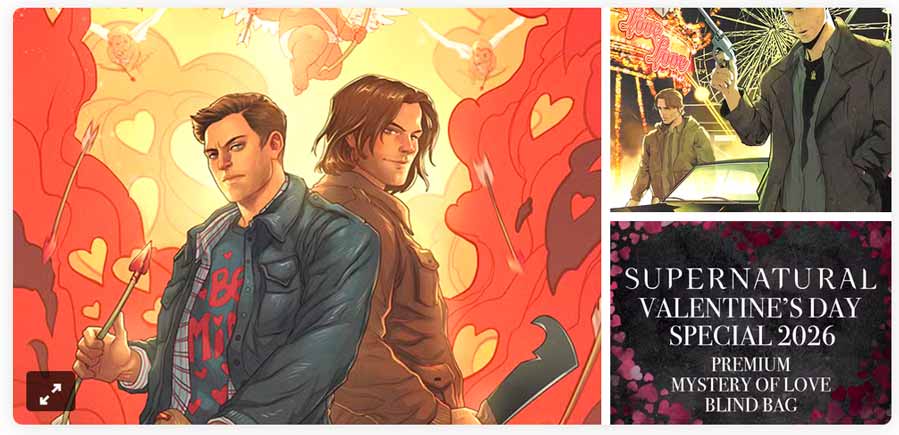 Выпуск комиксов Сверзхестественное ко Дню Влюбленных